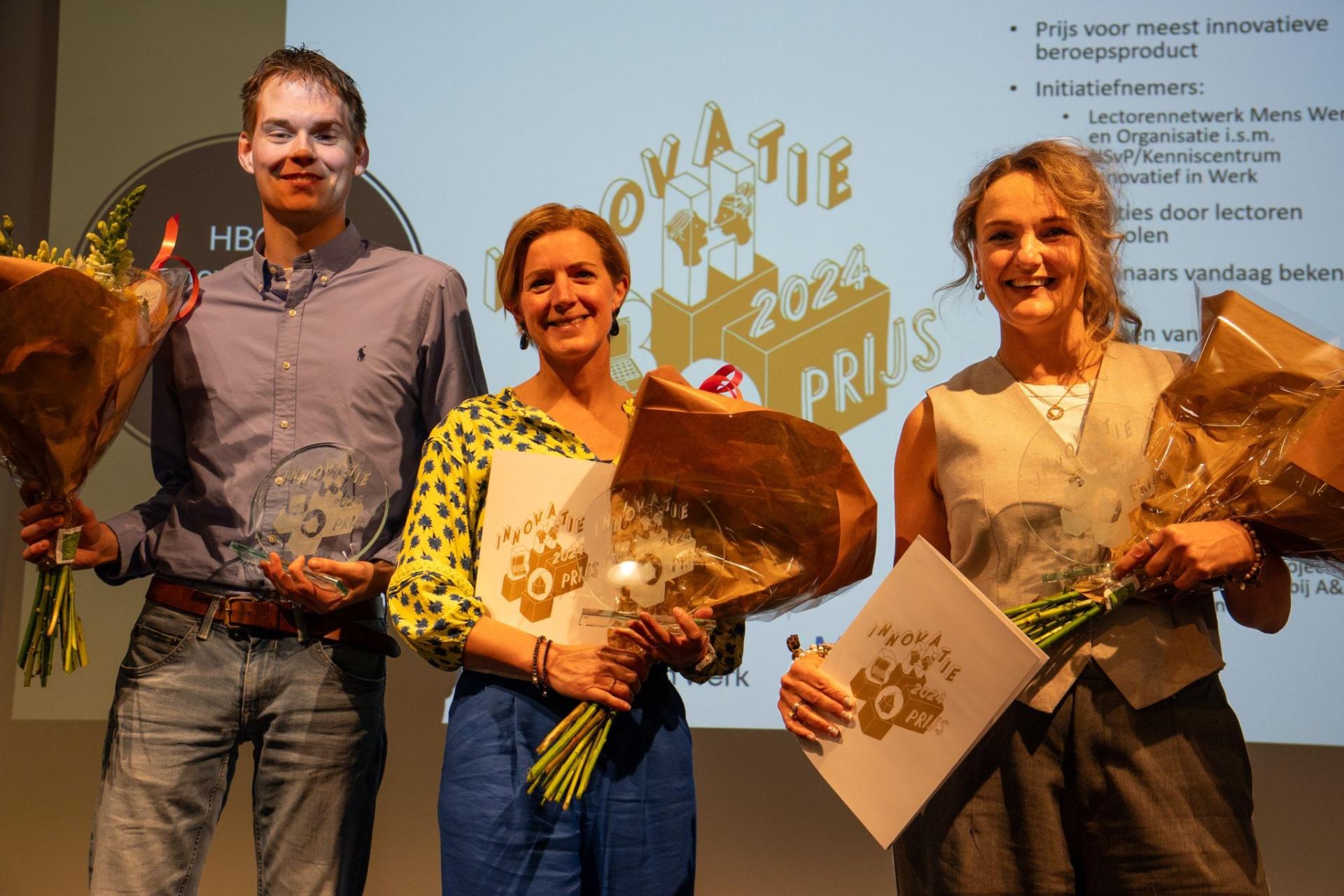 Wouter Vlaspoel - derde prijs HBO-Innovatieprijs.